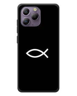 Чохол для Blackview A96 з картинкою «Символ риби Jesus»