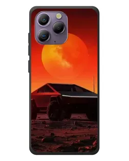 Чохол для Blackview A96 з картинкою «Cybertruck на Марсі»