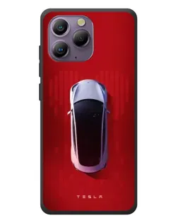 Чохол для Blackview A96 з картинкою «Tesla Top View»