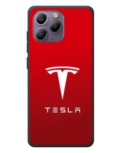 Чохол для Blackview A96 з картинкою «Tesla Red Classic»