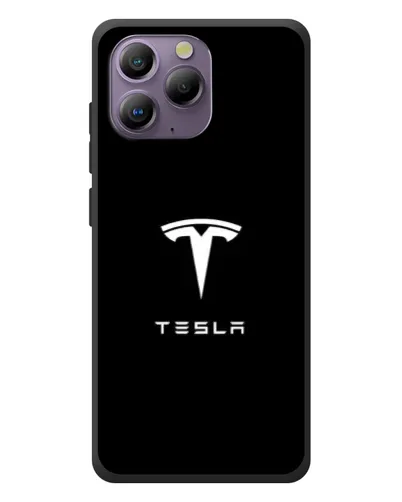 Чохол для Blackview A96 з картинкою «Tesla White Logo» Чохол для Blackview A96 з картинкою «Tesla White Logo»