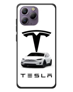 Чохол для Blackview A96 з картинкою «Tesla White Style»