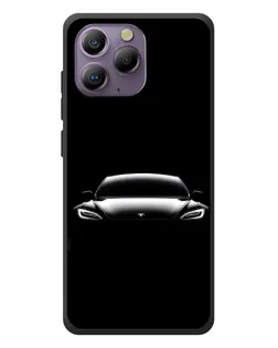 Чохол для Blackview A96 з картинкою «Фари Tesla Night»