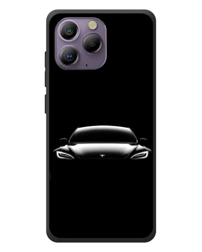 Чохол для Blackview A96 з картинкою «Фари Tesla Night» Чохол для Blackview A96 з картинкою «Фари Tesla Night»