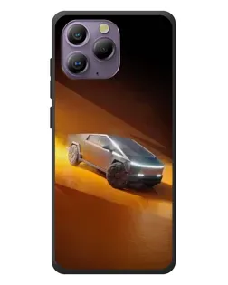 Чохол для Blackview A96 з картинкою «Cybertruck у пустелі»