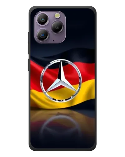 Чохол для Blackview A96 з картинкою «Mercedes — прапор Німеччини»