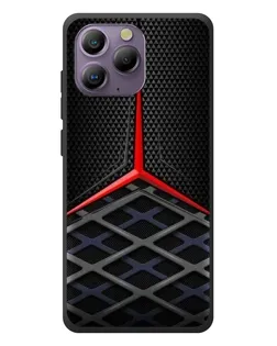 Чохол для Blackview A96 з картинкою «Mercedes Carbon Grid»