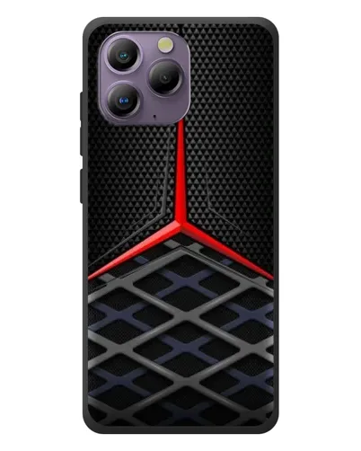 Чохол для Blackview A96 з картинкою «Mercedes Carbon Grid»