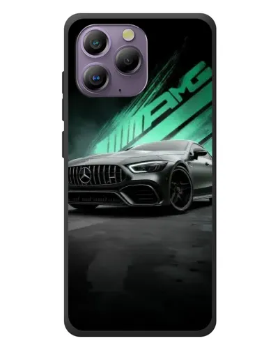 Чохол для Blackview A96 з картинкою «Темний Mercedes AMG»
