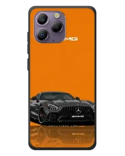 Чохол для Blackview A96 з картинкою «Помаранчевий Mercedes AMG»