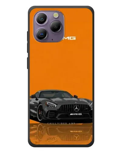 Чохол для Blackview A96 з картинкою «Помаранчевий Mercedes AMG»
