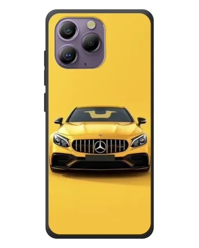 Чохол для Blackview A96 з картинкою «Жовтий Mercedes GT»