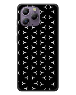 Чехол для Blackview A96 с картинкой «Mercedes паттерн звезд»
