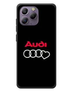 Чохол для Blackview A96 з картинкою «Логотип Audi Heart»