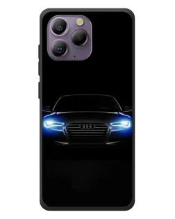 Чохол для Blackview A96 з картинкою «Audi в неоні»