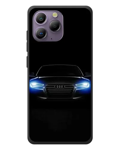 Чохол для Blackview A96 з картинкою «Audi в неоні»