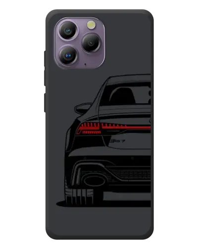 Чохол для Blackview A96 з картинкою «Задня частина Audi — арт»