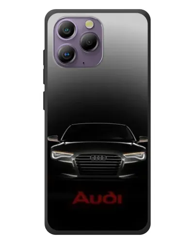 Чохол для Blackview A96 з картинкою «Audi — градієнтний контур»
