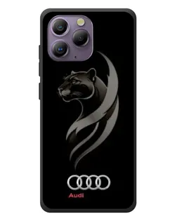 Чохол для Blackview A96 з картинкою «Графіка — пантера та Audi»