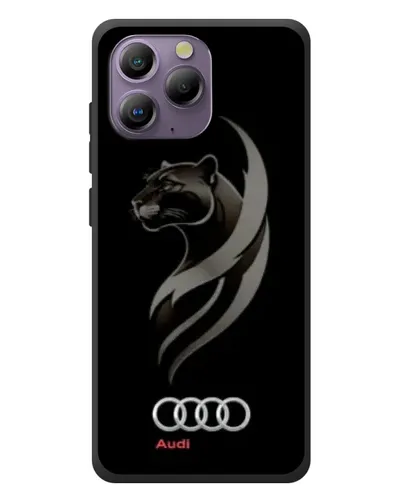Чохол для Blackview A96 з картинкою «Графіка — пантера та Audi»