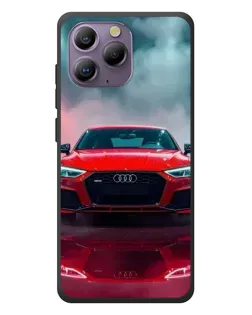 Чохол для Blackview A96 з картинкою «Audi RS — червоний стиль»