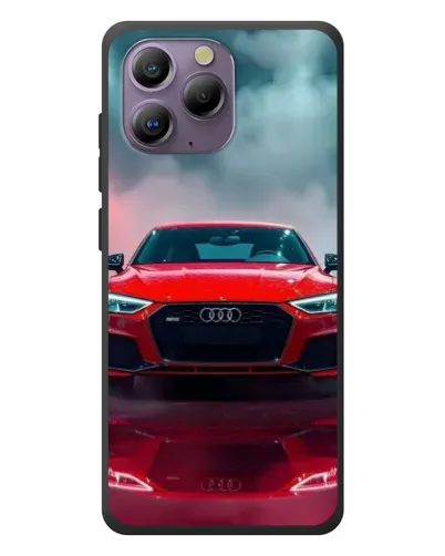 Чохол для Blackview A96 з картинкою «Audi RS — червоний стиль»