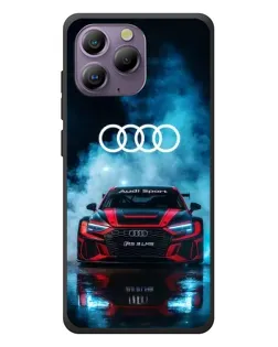 Чохол для Blackview A96 з картинкою «Audi Sport — неон»