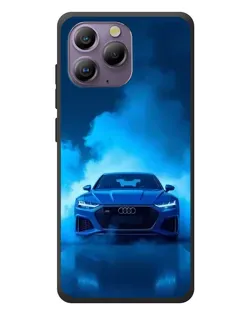 Чохол для Blackview A96 з картинкою «Audi — блакитна енергія»