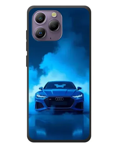 Чохол для Blackview A96 з картинкою «Audi — блакитна енергія»