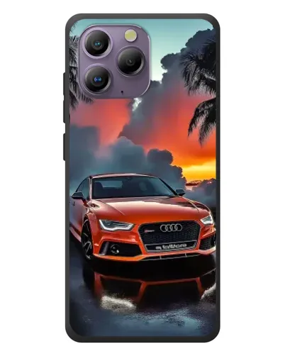 Чохол для Blackview A96 з картинкою «Audi — захід сонця»