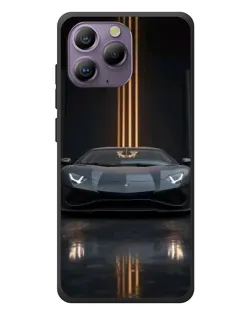 Чохол для Blackview A96 з картинкою «Lamborghini золоті лінії»