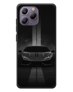 Чехол для Blackview A96 с картинкой «Lamborghini симметрия дорог»