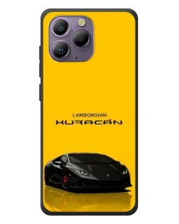 Чехол для Blackview A96 с картинкой «Lamborghini Huracan черный»