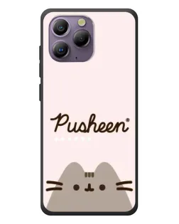 Чохол для Blackview A96 з картинкою «Pusheen логотип»