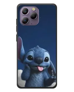 Чехол для Blackview A96 с картинкой «Стич в облаках»