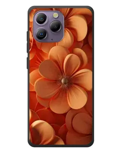 Чохол для Blackview A96 з картинкою «Помаранчева макро квітка»