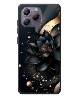 Чохол для Blackview A96 з картинкою «Чорний лотос»