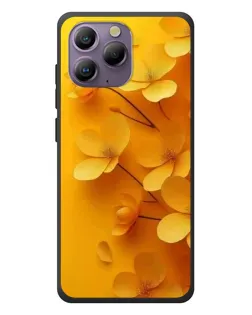 Чохол для Blackview A96 з картинкою «Золоті пелюстки»