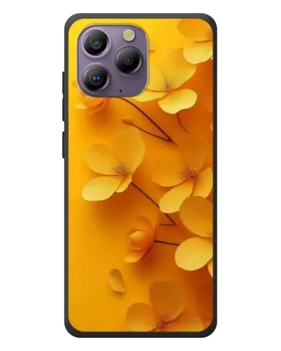 Чохол для Blackview A96 з картинкою «Золоті пелюстки»