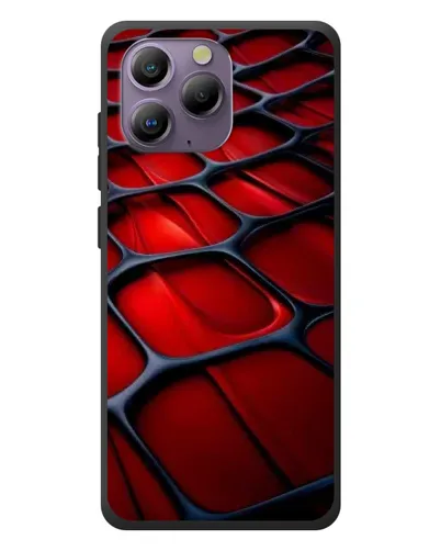 Чохол для Blackview A96 з картинкою «Червона глянцева сітка» Чохол для Blackview A96 з картинкою «Червона глянцева сітка»