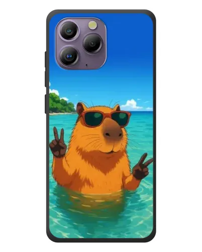 Чохол для Blackview A96 з картинкою «Морська капібара» Чохол для Blackview A96 з картинкою «Морська капібара»