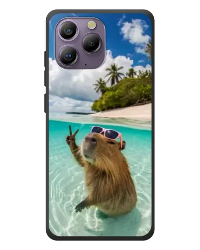 Чохол для Blackview A96 з картинкою «Капібара на морі» Чохол для Blackview A96 з картинкою «Капібара на морі»