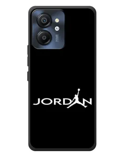 Чехол для Blackview Color 8 с картинкой «Jordan White Logo»