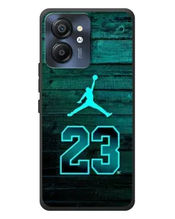 Чехол для Blackview Color 8 с картинкой «Jordan Cyan 23»