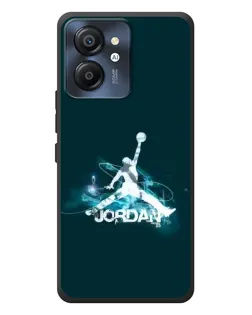 Чехол для Blackview Color 8 с картинкой «Jordan Blue Fire»