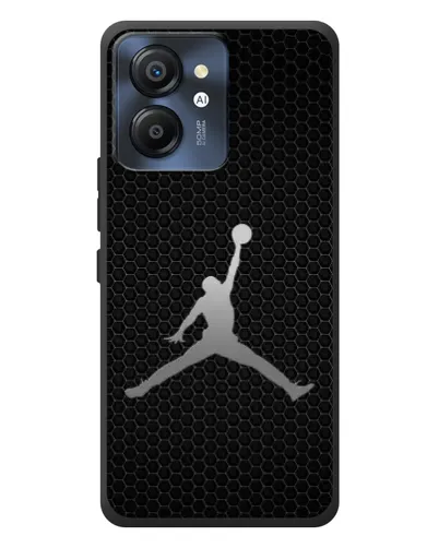 Чехол для Blackview Color 8 с картинкой «Jordan Dark Carbon» Чехол для Blackview Color 8 с картинкой «Jordan Dark Carbon»
