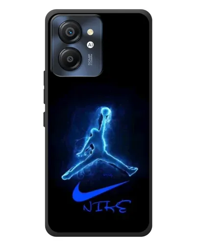 Чехол для Blackview Color 8 с картинкой «Jordan Neon Blue» Чехол для Blackview Color 8 с картинкой «Jordan Neon Blue»