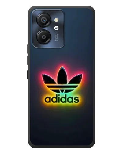 Чехол для Blackview Color 8 с картинкой «Неоновый Adidas»