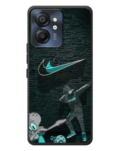 Чехол для Blackview Color 8 с картинкой «Спортивный арт Nike»
