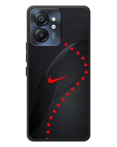 Чехол для Blackview Color 8 с картинкой «Абстрактный дизайн Nike»